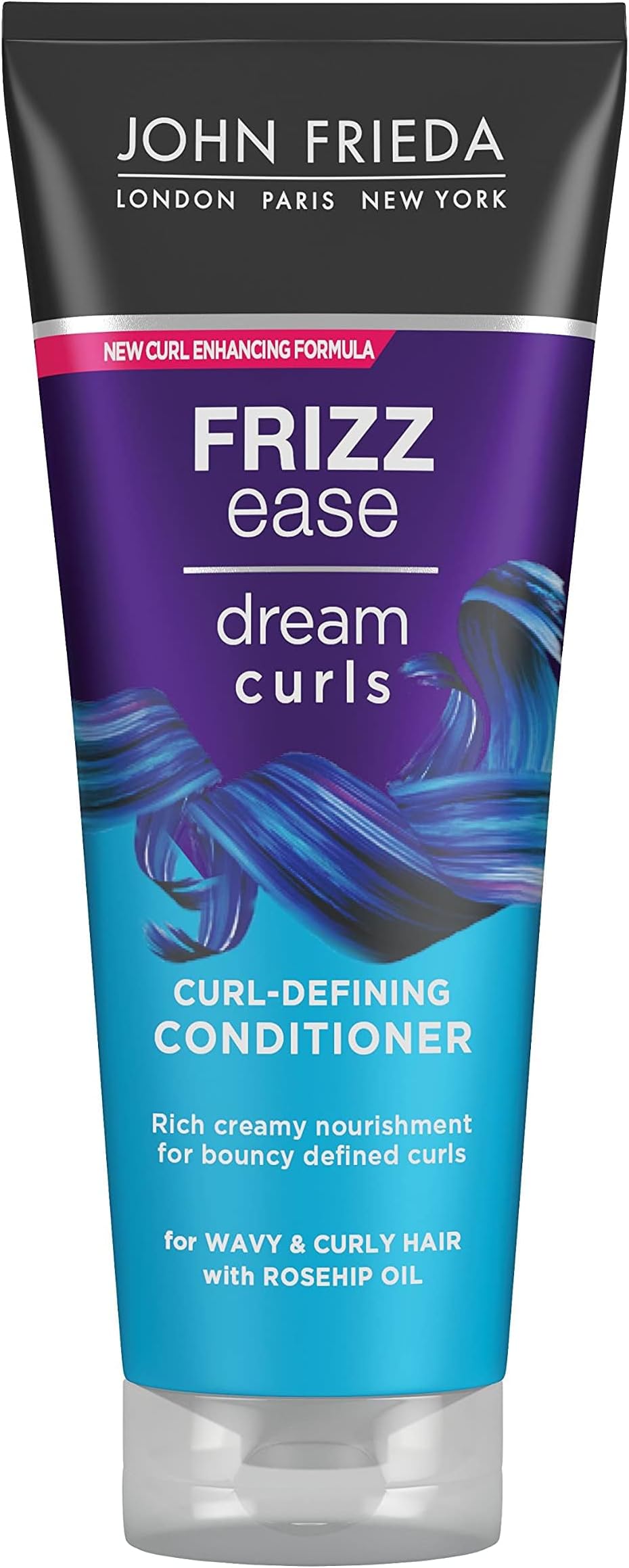 John Frieda Dream Curls Conditioner 250ml Anti-Frizz Curly Wavy Hair