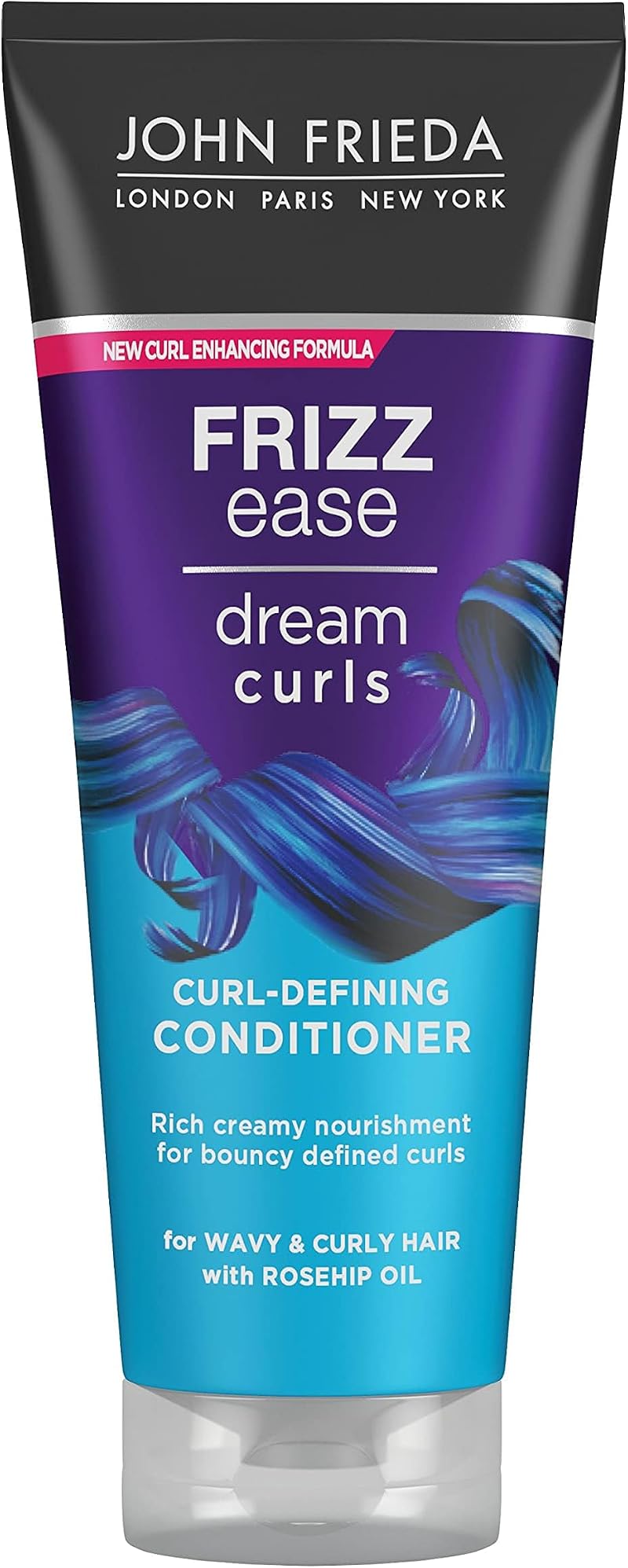 John Frieda Dream Curls Conditioner 250ml Anti-Frizz Curly Wavy Hair