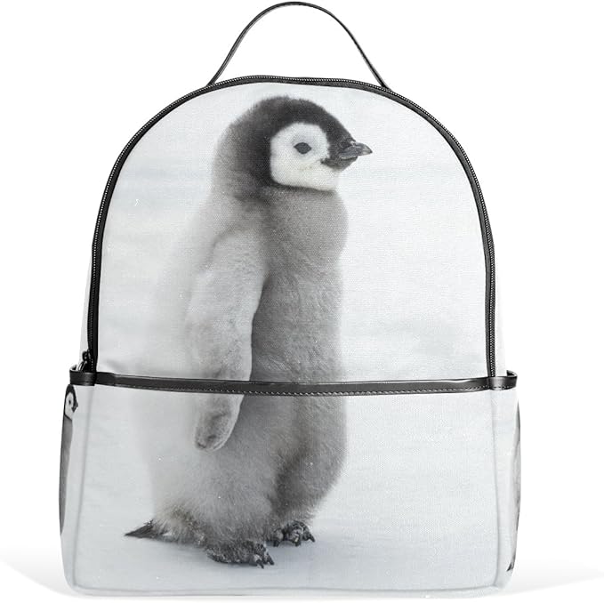 My Daily Cute Penguin Backpack for Boys Girls School Bookbag Daypack