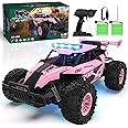 BLUEJAY Remote Control Car for Boys 8-12, RC Cars, 1:12 Monster RC Truck Off Road with LED Headlight and Rechargeable Battery Gifts for Adults Boys