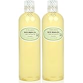 Dr Adorable - 24 oz - Rice Bran Oil - 100% Pure Natural Premium Organic Cold Pressed (2 of 12 oz)