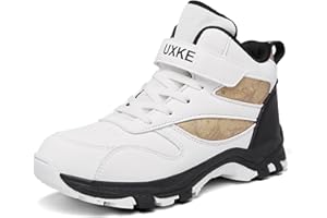 KIUSMETY Girls Boys Basketball Shoes Kids Fashion Breathable Comfortable Sneakers Non Slip Leather Outdoor Sport Shoe