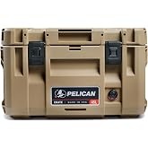 Pelican Crate - 45 Liter Storage Case - Cargo Box, Transport Case, Overland Case (Desert Tan)