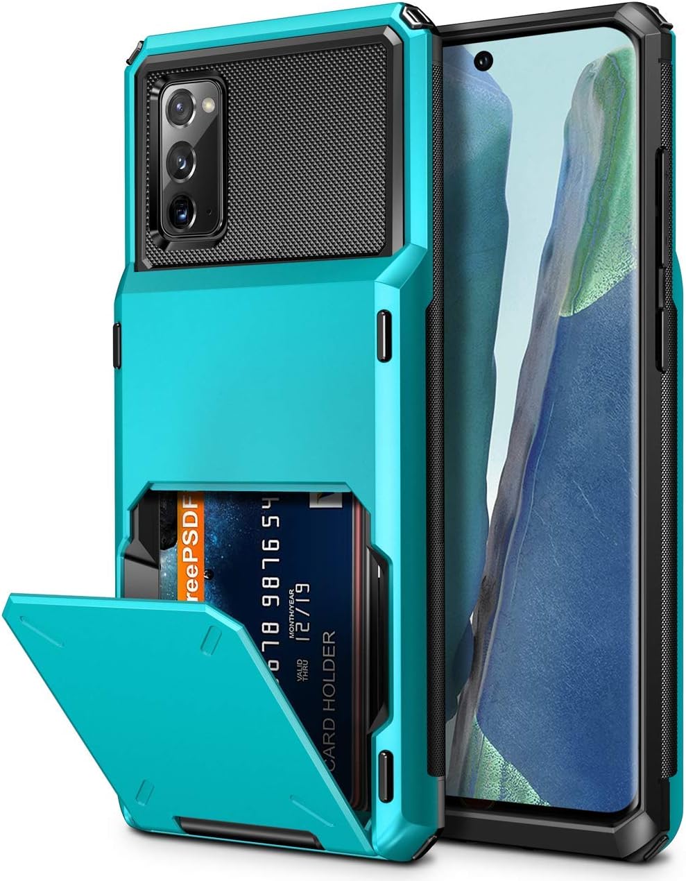 Amazon.com: Vofolen for Galaxy Note 20 Case 5G Wallet 4-Card Flip Cover