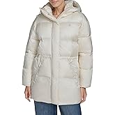 Champion womens Cinch Waist Quilted Puffer Jacket