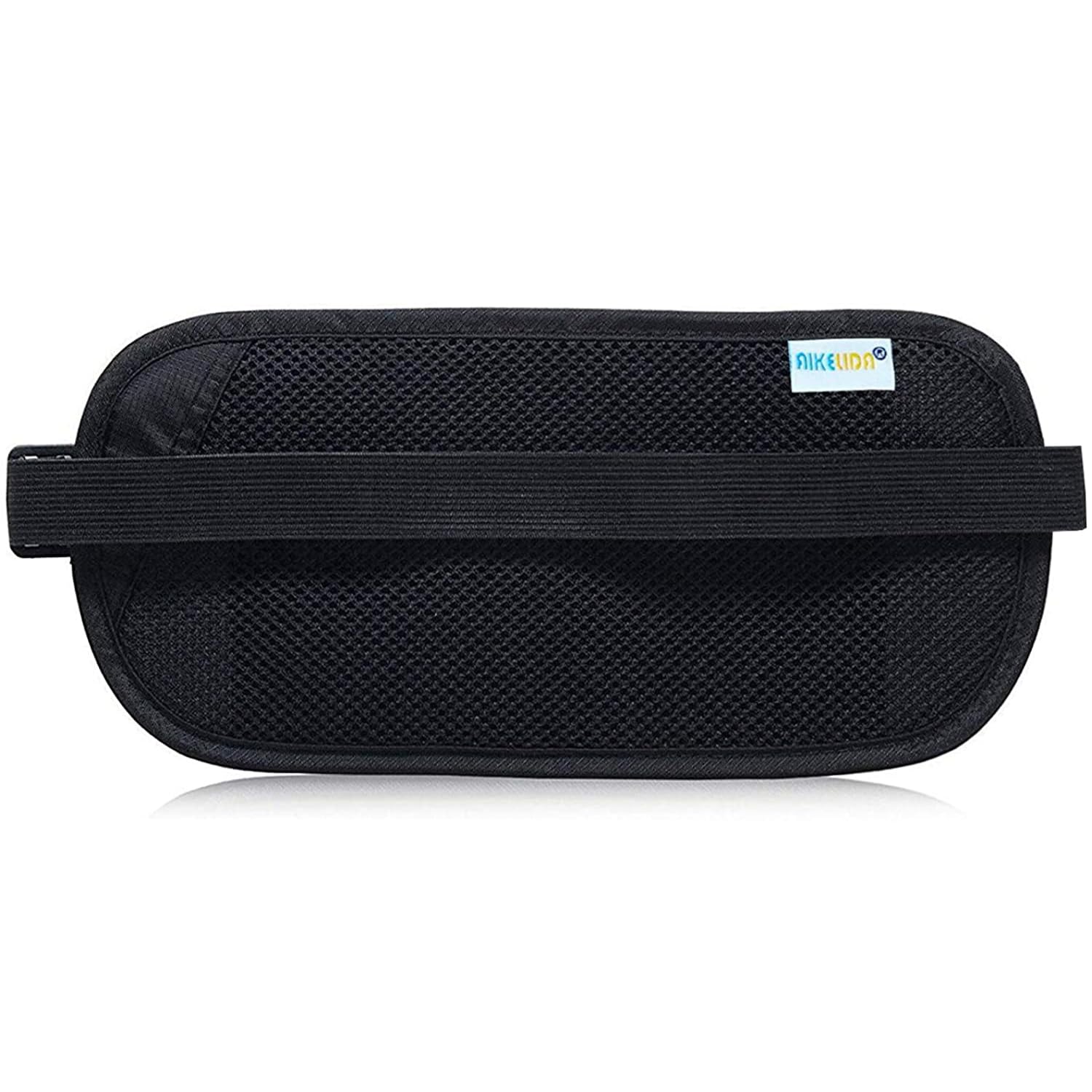 RFID Blocking Travel Wallet - Money Belt & Passport Holder, Slim Hidden Fanny Packs for Women Men - Black