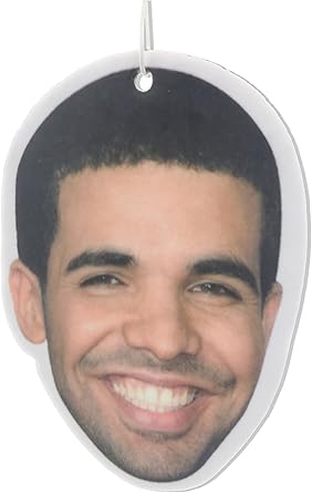 Amazon Com Hhkeychains Drake Face Car Air Freshener 2 Pk Clothing