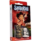 Roxley Games Santorini: Seasons of Chaos Expansion, 17 God Cards, 2 Figures | 1 to 4 Players