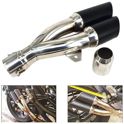Motorcycle Exhaust Muffler Pipe Silencer Tail Pipe For Yamaha - Foto 7