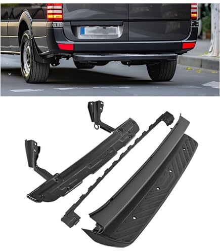Rear Bumper Foot Step Cover Base/Frame For Mercedes Sprinter W907 2019-2024