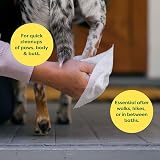 Earth Rated Pet Wipes Unscented 60 Count for Dogs Cats Hypoallergenic view 2