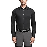 Calvin Klein Mens Dress Shirts Slim Fit Non Iron Solid