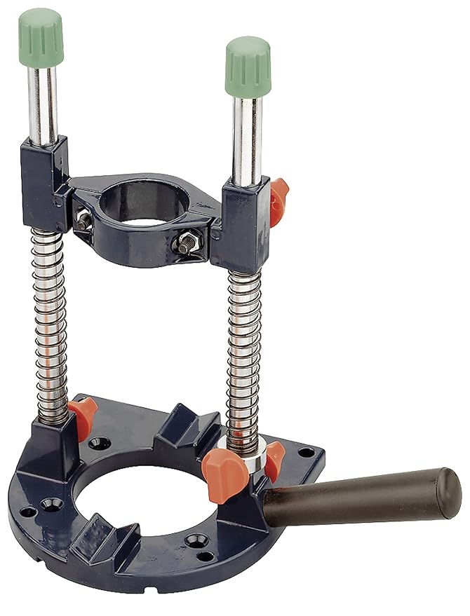 kwb Bohrmaschinen-Ständer Bohrmobil für Bohrmaschine und Akkuschrauber, Bohrständer mit 43 mm Eurospannhals