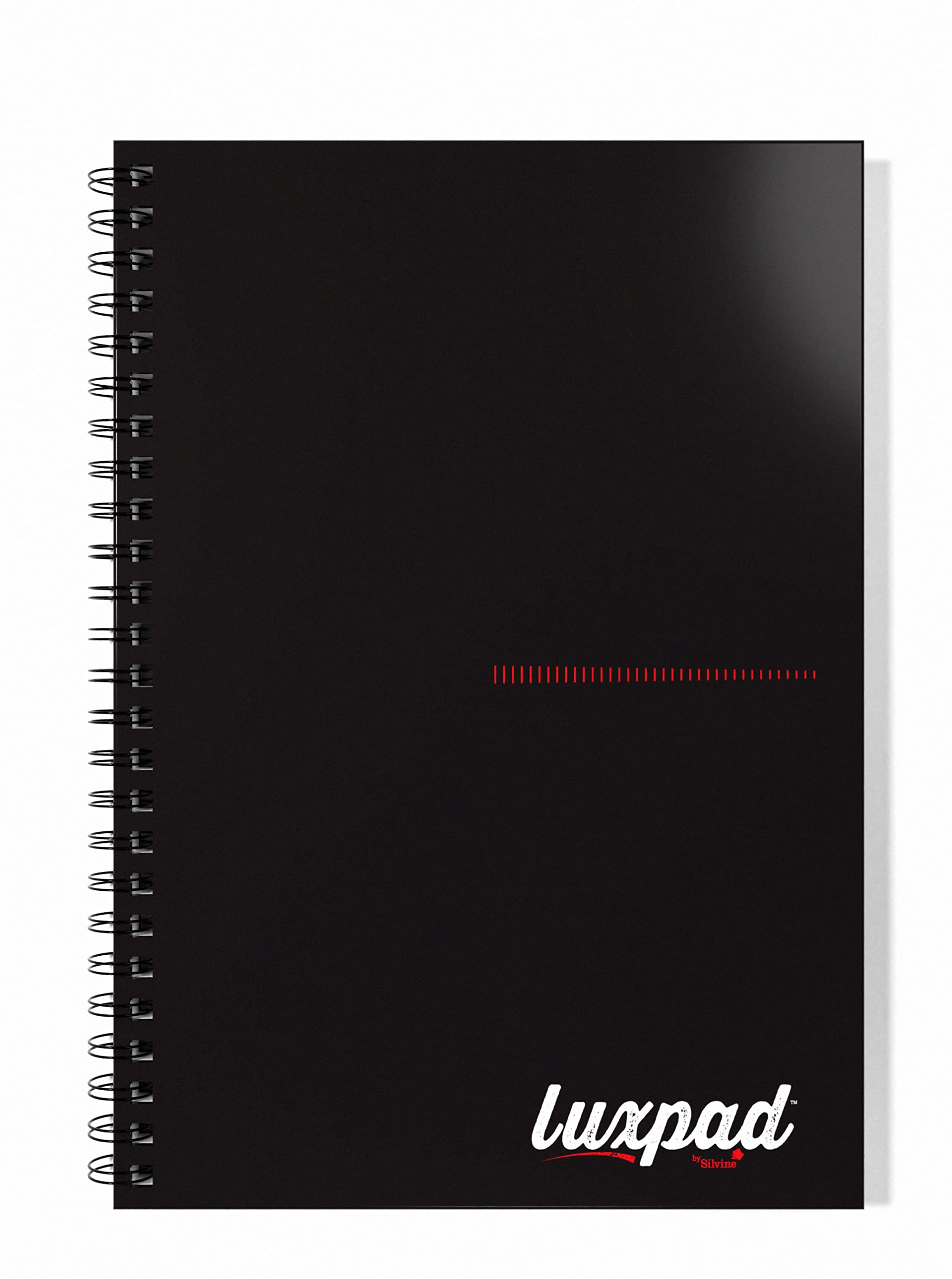 Silvine Luxpad FSC A5 Hardback Wirebound Notebook - Lined (140 Pages)