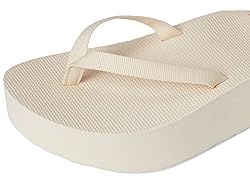 Teva Women's Flatform Sandal Slim Sport, Coconut, 6