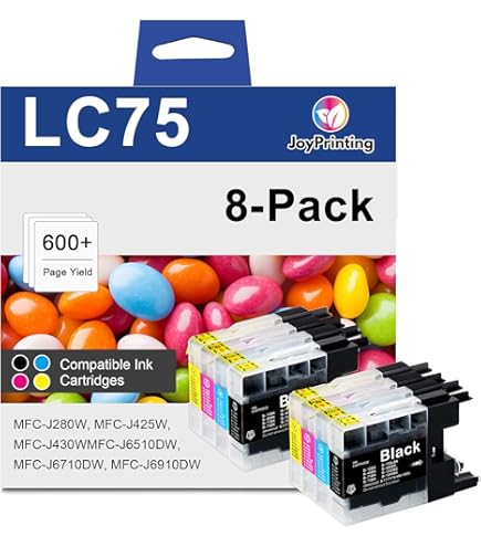 Cartouches Encre pour BROTHER MFC J - 6710 dw