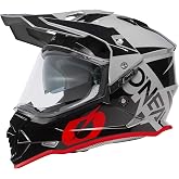 O'Neal Sierra Helmet, Gray/Black/Red LG