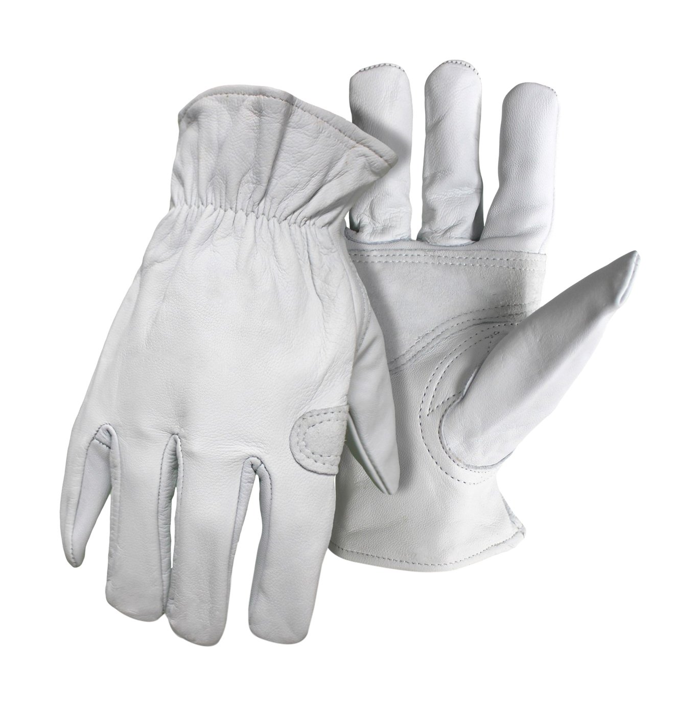 Boss Gloves 4061J Men's Grain Goatskin Driver with Padded Palm Patch, Jumbo