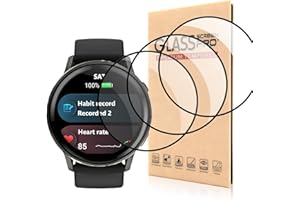 Liuyuxi 3 Pack Screen Protector for Garmin Venu 4 (45mm), PMMA Hard Plastic, Full Coverage, Scratch-Resistant, Bubble-Free In