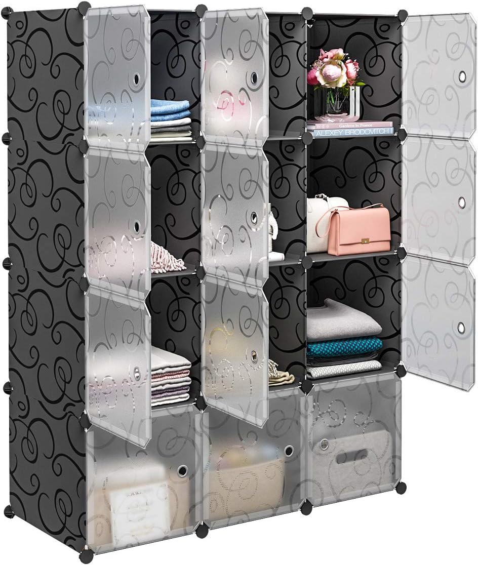 KOUSI Portable Storage Cubes 14"x14" Large Cube Organizer