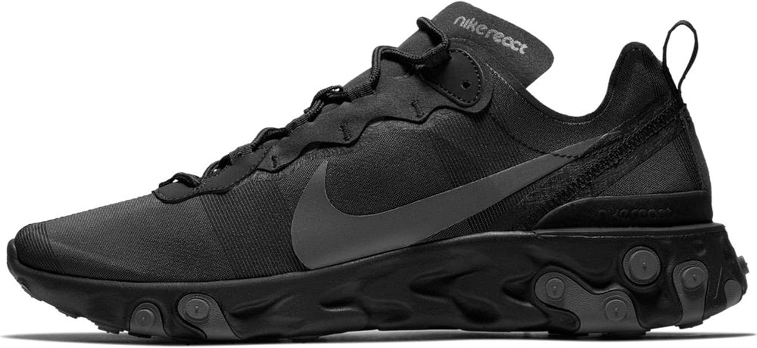 Nike React Element 55 Leichtathletik Schuh Fur Herren Schwarz Schwarz Grosse 40 5 Eu Amazon De Schuhe Handtaschen