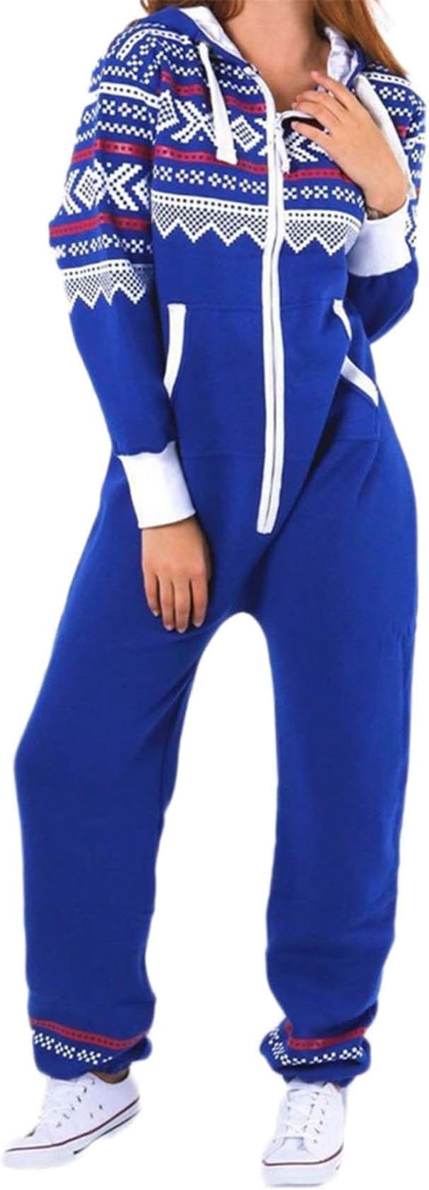 Kids New Aztec Print Onesie Elegant Hooded Fleece Premium All in One Jumpsuit Playsuit Boys Fun Girls Sleep Pyjamas Nightwear 7-13 Years