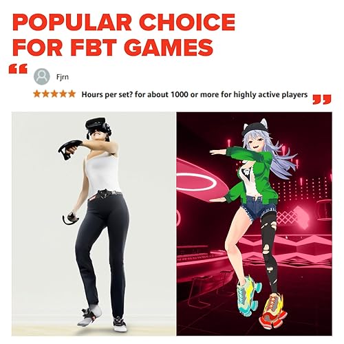 Rebuff Reality Trackstraps for Vive Tracker Adjustable VR Full