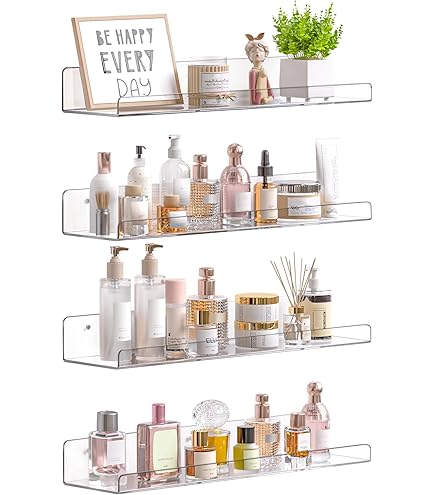 LZTET éTagèRe De Salle De Bain à Ventouse En Noyer,Organiseur