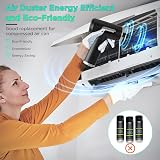 ONEWAY Compressed Air Duster Reusable Cordless with LED Light 3 Gear view 6