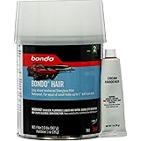 Bondo Bondo-Hair Long Strand Fiberglass Reinforced Filler, 00762, 1 Quart