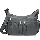 VOLGANIK ROCK Crossbody Purses for Women Shoulder Handbags Lightweight Waterproof Nylon Travel Bag Ladies Pocketbooks