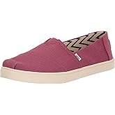 Toms Women's Alpargata Cupsole Sneaker, Vintage Rose Heritage Canvas, 5.5