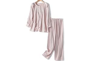 AUSTYLCO Hospital Gowns Tear Away Snap Long Sleeve Bedridden Patient Clothing Nursing Gowns Post Surgery Easy Dressing