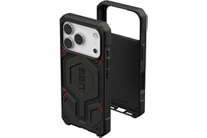 URBAN ARMOR GEAR UAG Designed for iPhone 17 Pro Case Monarch Pro - Compatible with MagSafe Military Grade Protective Cover, Kevlar Black