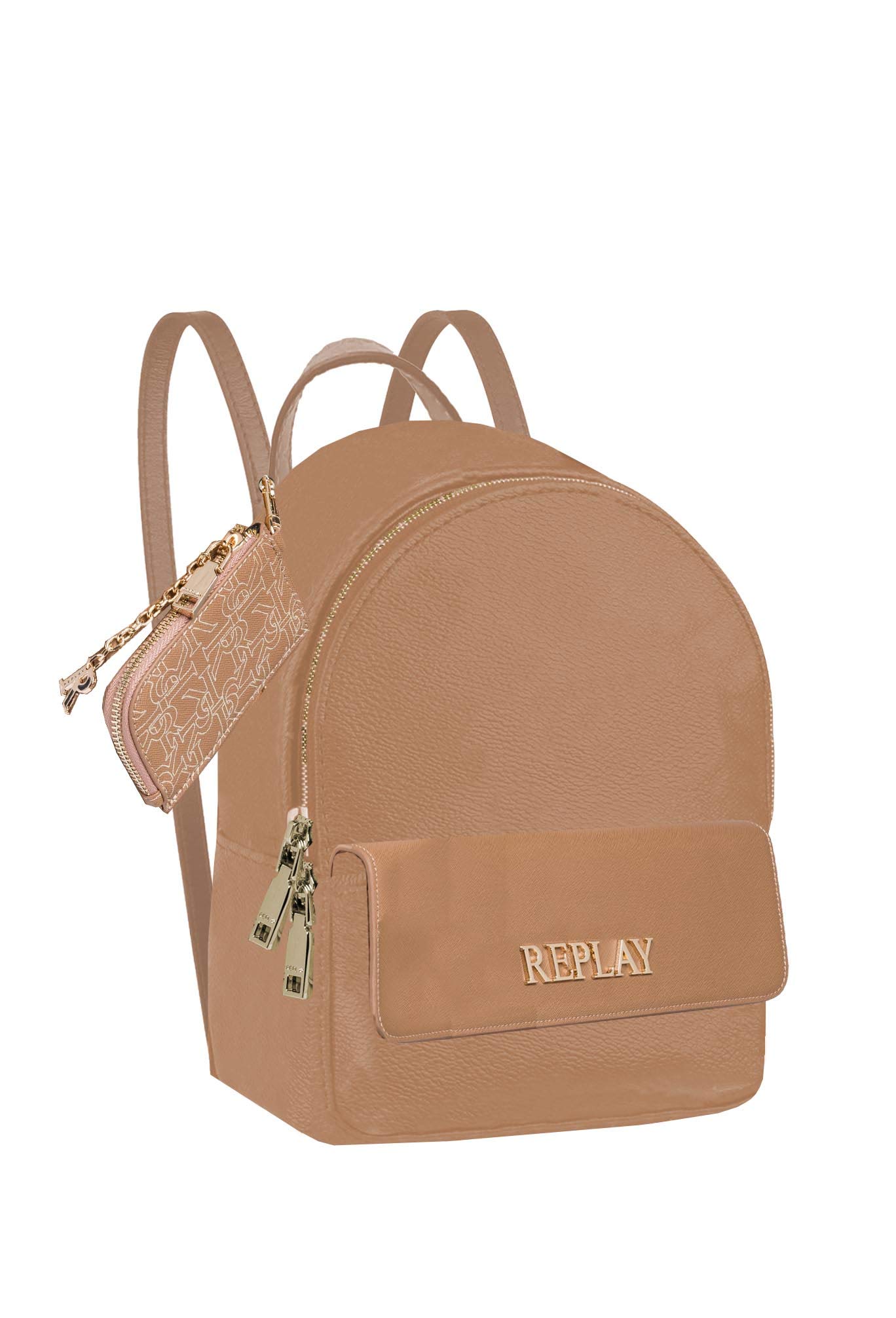 Replay Women's Fw3143 Backpack Handbag, 074 Dirty Pale Beige, UNIC