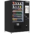 KoolMore KM-VMRT-50-B Snack Vending Machine 22 Inch Bill Acceptor in Black, 60 Slots/Refrigerated with Touch Screen