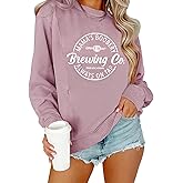 TAIUICY Women Maternity Nursing Sweatshirt Comfort Friendly Zip Breastfeeding Pullover Mama's Boobery Always on Tap Sweater