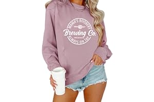 TAIUICY Women Maternity Nursing Sweatshirt Comfort Friendly Zip Breastfeeding Pullover Mama's Boobery Always on Tap Sweater