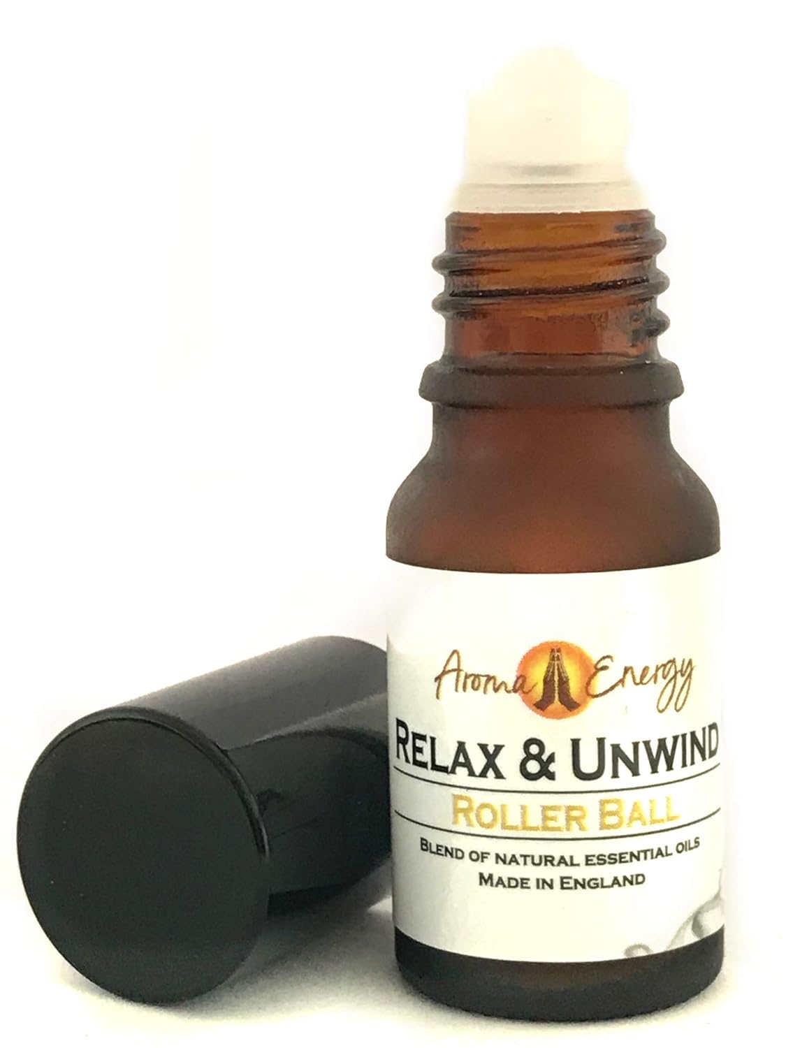 Aroma Energy Relax & Unwind Aromatherapy Roller Ball (10ml) Lavender, Bergamot & Lemongrass