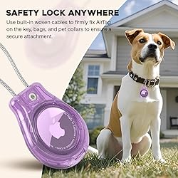 Waterproof AirTag Keychain Holder, Air tag Lock