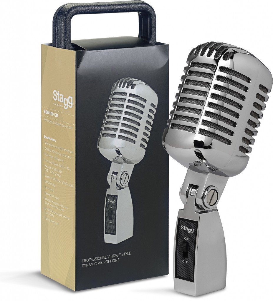 Stagg SDM100 CR Dynamic Microphone