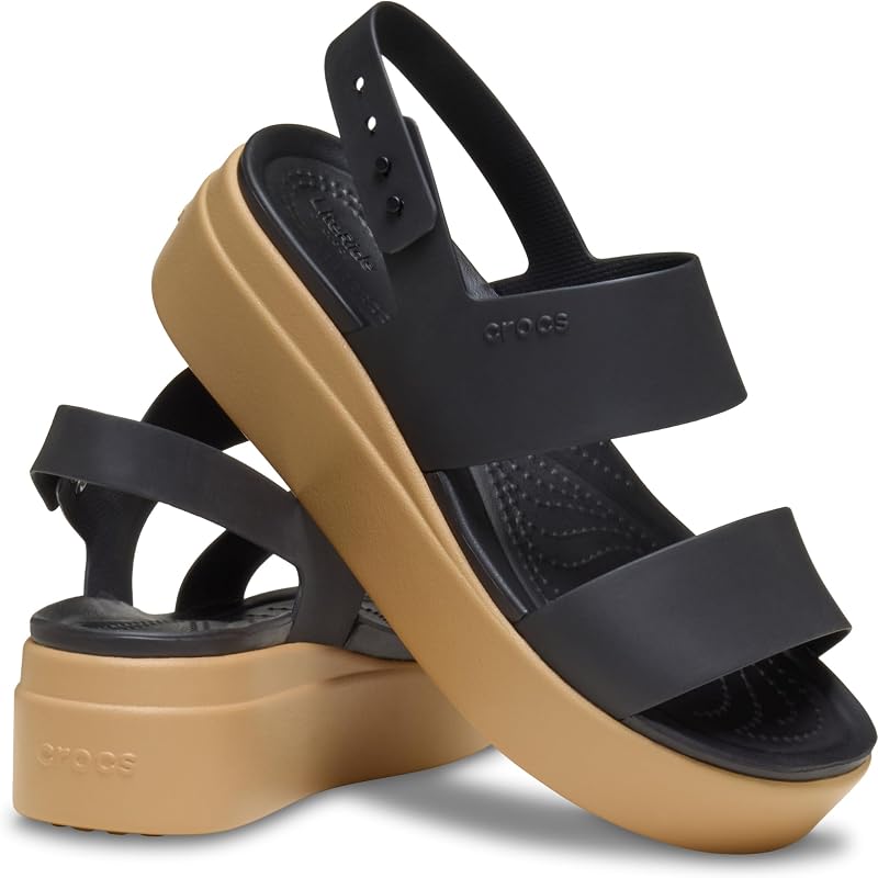 Brooklyn Low Wedge, Noir/Cajou, Femme, EU 36-37