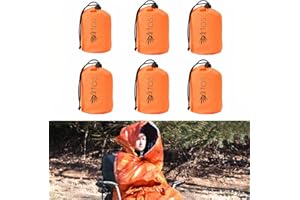Artos Hooded Emergency Bivy Sack Survival Sleeping Bag| Thermal Blanket | Waterproof Breathable| for Camping, Hiking and Any Outdoor Activities.