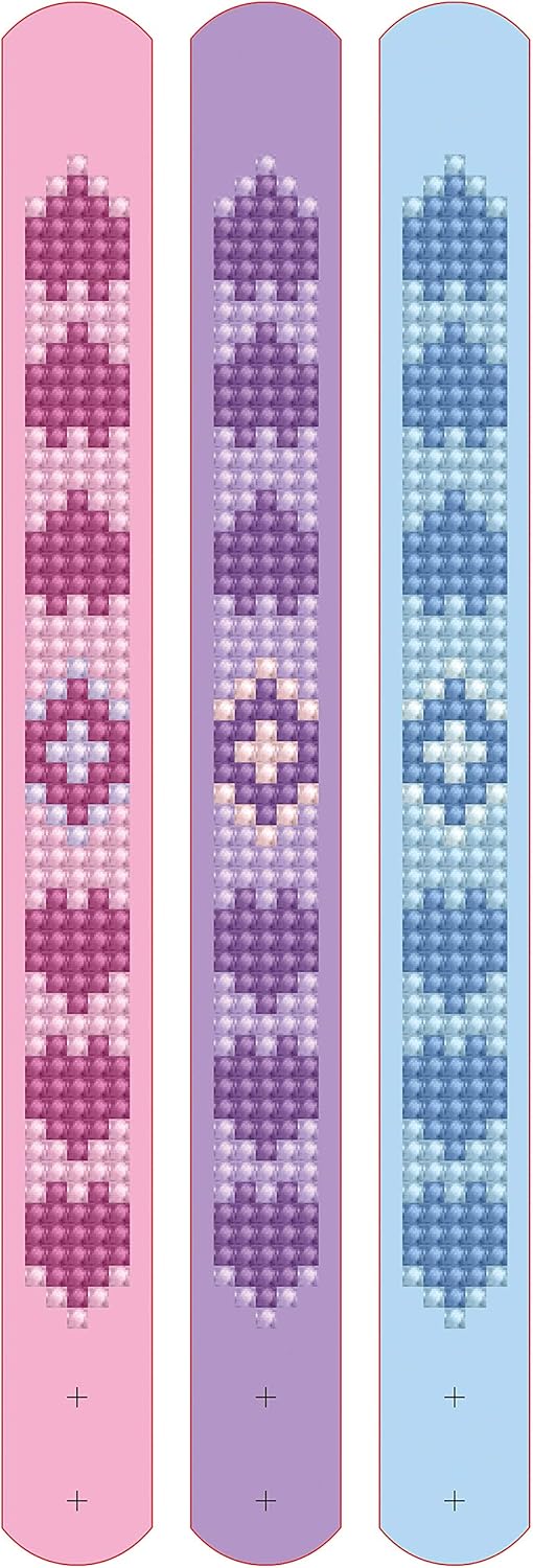 Diamond Dotz Bracelets, Assorted Love 3/Pkg, One Size - Image 4