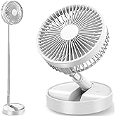 Bell Howell MY FOLDAWAY FAN Rechargeable Fan Ultra Lightweight Portable Compact Extendable To 4 Feet High With 3 Speed Modes As Seen On TV (6 - View #6