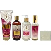 Bath & Body Works Aromatherapy Vanilla Nutmeg - Ultimate Hydration Body Cream, Body Wash + Foam Bath, Mosturizing Body Lotion and Essential Oil Perfume Mist with a Natural Oats Soap