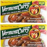 House Foods Vermont Curry [ 2 Packs ] Medium Hot 8.11 Oz (230g)