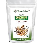 Z Natural Foods Organic Cordyceps Mushroom Extract Powder