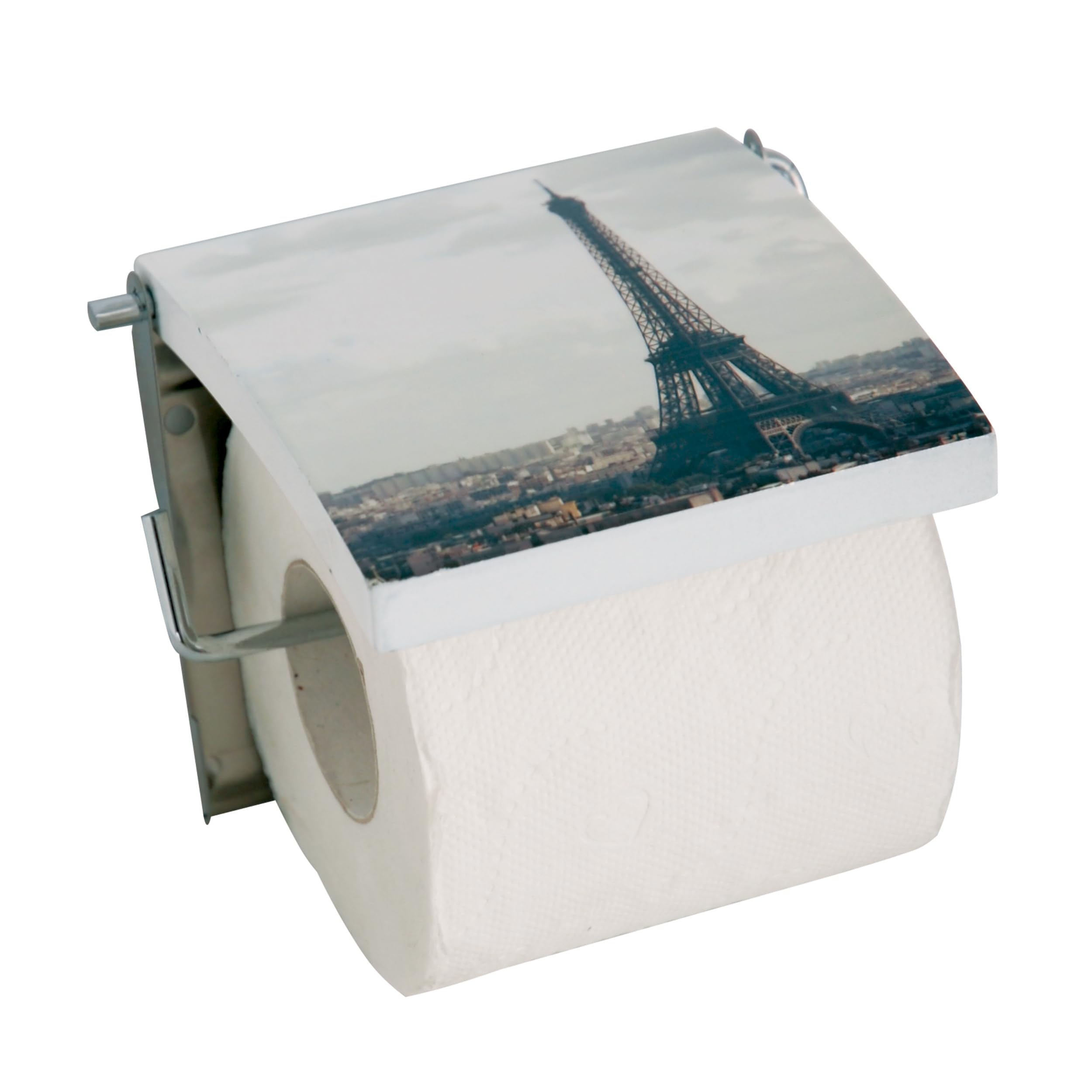 MSV "Paris Toilet Paper Holder, Multi-Colour