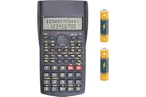 YEBMoo Scientific Calculator 2 Line Multifunction for School Engineering Accounting (YE82MS)